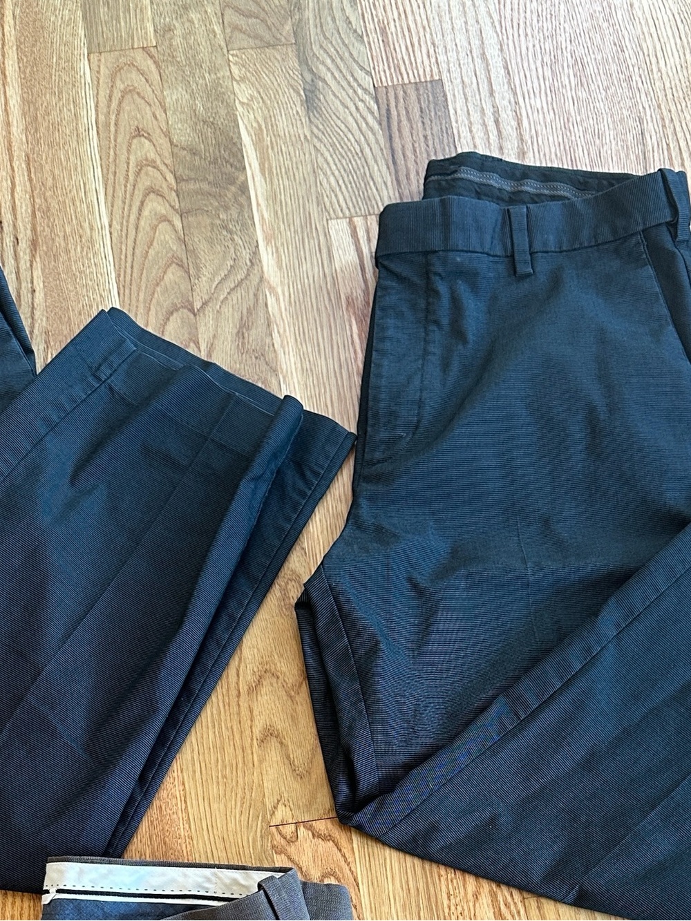 Kirkland Signatures Men's Classic Dress Pants Bundle - 2 Navy - 36W 29L